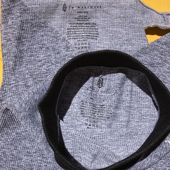 NWOT Free People Movement Prajna Set in Heather Grey - Picture 3 of 7